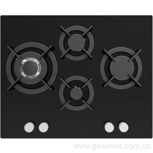 60cm Built 4 burners gas cooker top